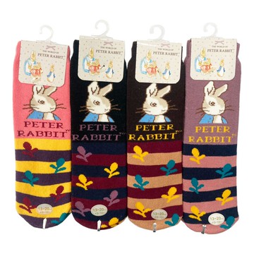 彼得兔/比得兔 兒童全毛巾防滑保暖襪3-10歲(顏色隨機出貨)SK0992★衛立兒生活館★