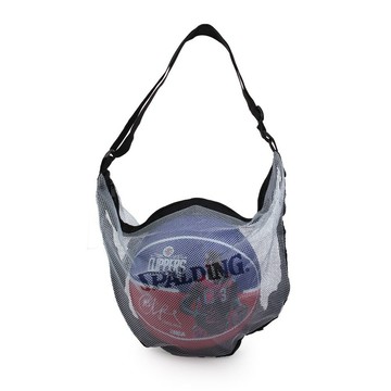SPALDING 單顆裝網袋銀藍 (收納袋 瓢蟲袋 籃球袋 斯伯丁【SPB5321N69】≡排汗專家≡