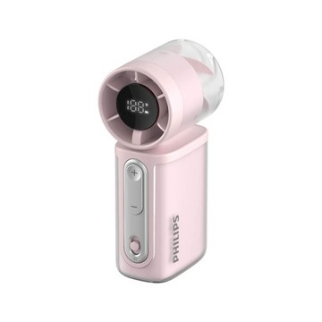 PHILIPS 飛利浦  迷你便攜高速100檔手持風扇-粉ACR2222MPF USB風扇 綠風潮