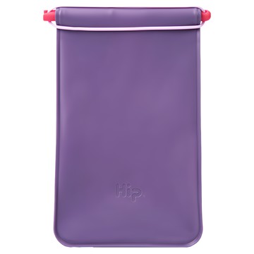 Hip 果凍隨手袋(中) - 100%矽膠 耐熱溫度-30°C~200°C 尺寸24.8 x 7.8 x 15cm  紫羅蘭