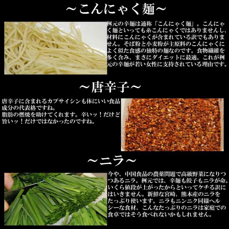 ラーメン　元祖辛麺屋　桝元　辛麺（黒）10食セット