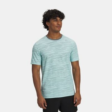 【UNDER ARMOUR】UA 男 Halo Jacquard 短T-Shirt_6011674-361