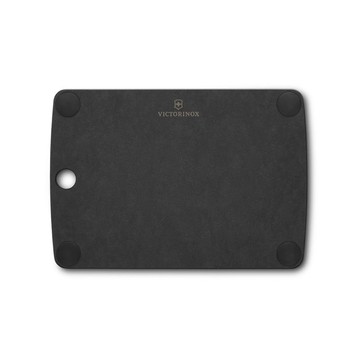 VICTORINOX 瑞士維氏 多合一防滑砧板XS(附凹槽) 黑 7.4124.3