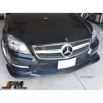 JPM 全新 M-Benz 賓士 前下巴 W218 CLS55 前期 GH style CARBON 碳纖維 品質保證
