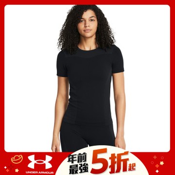 【UNDER ARMOUR】女 Vanish Elite Seamless 短袖T-Shirt_1383637-001