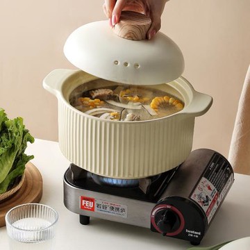 北歐砂鍋煲燉湯鍋家用耐高溫干燒不裂湯鍋燃氣煤氣灶商用陶瓷沙鍋