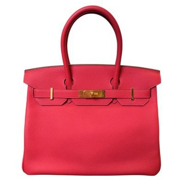 HERMES BIRKIN 30CM 紅色 金釦 TOGO皮 C刻