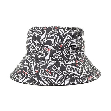 CHUMS Reversible Pile Bucket Hat雙面風格帽  Free (頭圍 58~60cm)  Black  Free(頭圍(58~60cm)