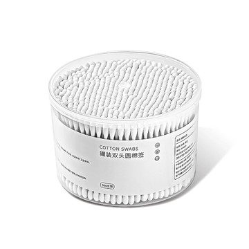 【蝦皮直營】竹棒雙頭棉花棒 500支 棉花棒 雙頭棉花棒 棉棒 棉籤 掏耳棒 挖耳棒 盒裝棉花棒 S313