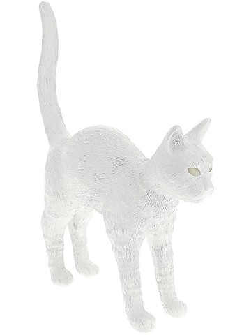 Seletti - Jobby the Cat table lamp - unisex - Resin - One Size - White