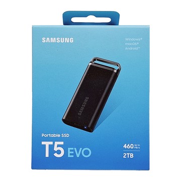 SAMSUNG 三星 T5 EVO Type-C USB 3.2 Gen 1 外接式ssd固態硬碟  2TB  MU-PH2T0S/WW