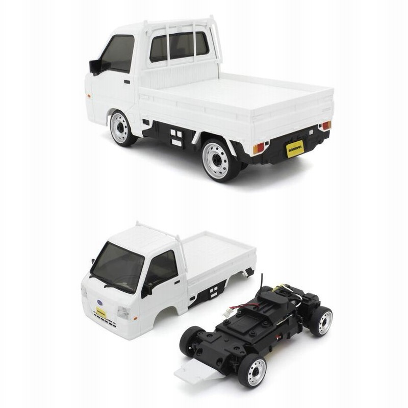 ファーストミニッツ 軽トラ スバルサンバー ラジコン KYOSYO EGG 京商エッグ、ファーストミニッツ「軽トラ スバルサンバー（6代目