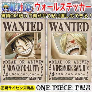 One Piece 手配書 麦わらの一味 ワンピース 新刷 5億ベリー シール 壁紙 42cm 29 7cm A3サイズ ウォールステッカー 賃貸でも 通販 Lineポイント最大1 0 Get Lineショッピング