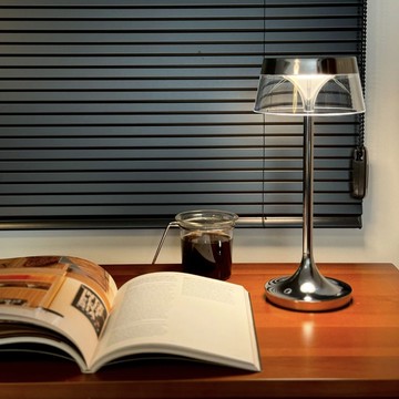 開立發票  夜燈 檯燈 氛圍燈 【質感細膩】吧臺小夜燈居家臥室高級感柔光氛圍感睡眠燈鉻色輕奢桌面裝飾臺燈 快速出貨