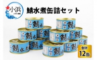 鯖水煮缶詰12缶セット 180g×12缶