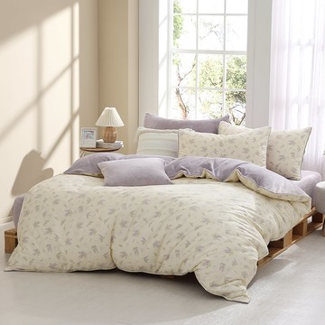 (單人/雙人/加大) / 雪棉絨兩用被床包組 / 芷嫣恬夢 / HOYACASA