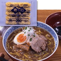  真打 もみ打ちラーメン(ミニダブル) 200G 5食入 冷凍 3セット