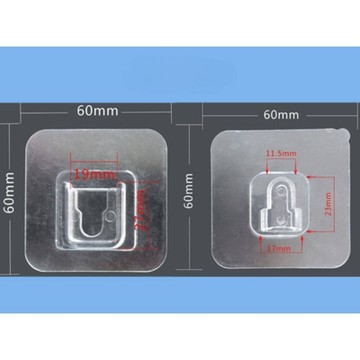 【荷生活】萬用背膠式子母扣 無痕免釘強力雙面黏性 快拆超方便-五入組子母各十個