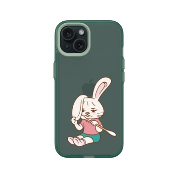 iPhone 15 Clear 憂墨綠 - Keigo - Cotton Swab