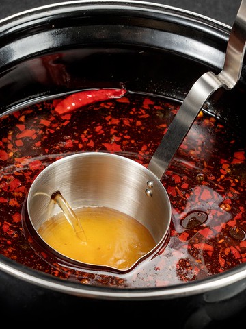 onlycook 過濾湯油工具304不銹鋼勺子 去油湯勺漏勺 廚房濾油神器