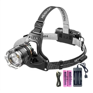 TX Tanox 特林 高亮度伸縮變焦頭燈 HD-2025PX 鋁合金 LED IPX4生活防水 450g  黑色  1組