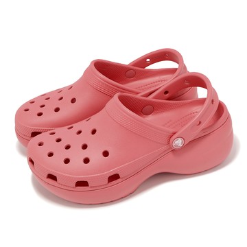 [ACS] Crocs 洞洞鞋 Classic Platform Clog W 女鞋 胭脂暖紅 經典雲朵克駱格 厚底 卡駱馳 2067506XF