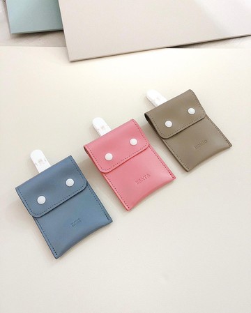 【GUGUWA平安長大祝福袋】平安符袋。出生手環收納袋。寶寶皮件