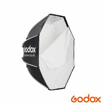 Godox 神牛 EazyFlow Octa 90 快裝摺疊八角柔光箱 90cm(保榮卡口) 正成公司貨