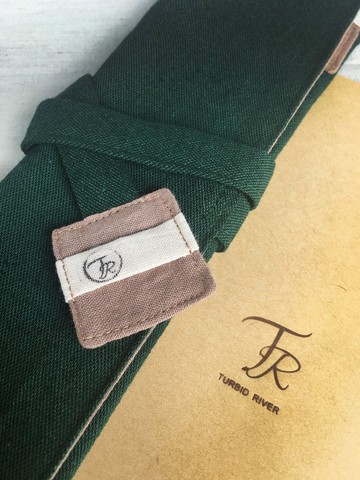 餐具袋 - 森林綠 -  餐具包 餐具套 筷套 收納袋 環保餐具