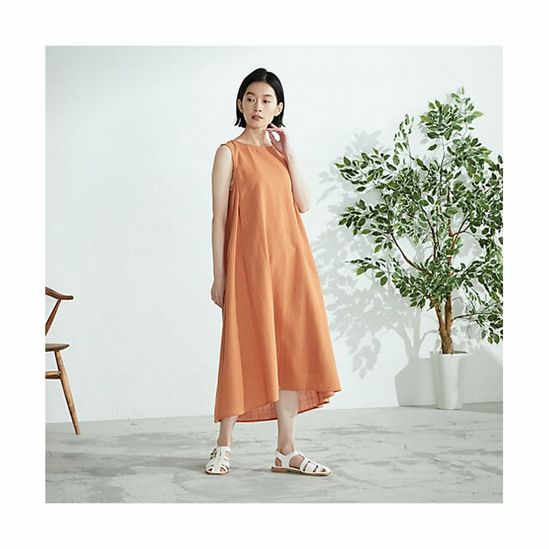 Comme Ca Ism Women コムサ イズム アッパッパ ノースリーブワンピース オレンジ ワンピース ドレス 三越伊勢丹 公式 通販 Lineポイント最大1 0 Get Lineショッピング