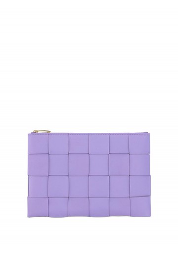 Bottega Veneta - Pouch Bag - Womens - Purple