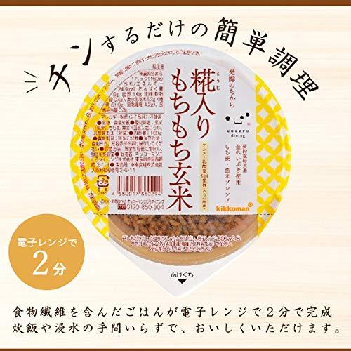  玄米パックごはん 160ｇ 12パック入り ごはんパック ご飯パック 糀入りもちもち玄米 レ