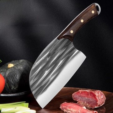 菜刀家用手工鍛打斬切刀兩用刀廚房切菜切肉刀斬骨刀具套裝硬度高