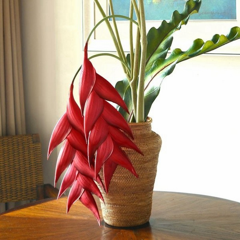 アートフラワー フラワー 観葉植物 ヘリコニア ハンギング アーティフィシャルフラワー リゾート アジアン雑貨 グリーン フェイク 花 アジア工房 通販 Lineポイント最大0 5 Get Lineショッピング