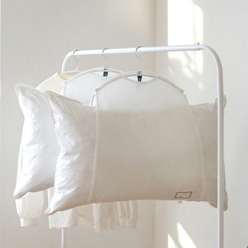 日本霜山 多用途可掛式晾曬網袋/玩偶枕頭曬網-3入