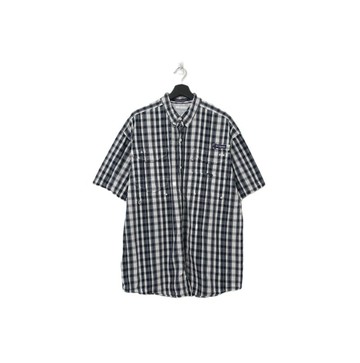 Back to Green-釣魚短袖襯衫Columbia格紋 d-13//vintage shirt