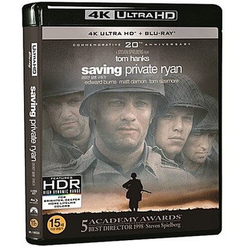 搶救雷恩大兵 4K UHD + BD + Bonus 三碟限定版