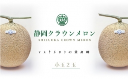 クラウンメロン（白）小玉（約0.9kg）×2玉