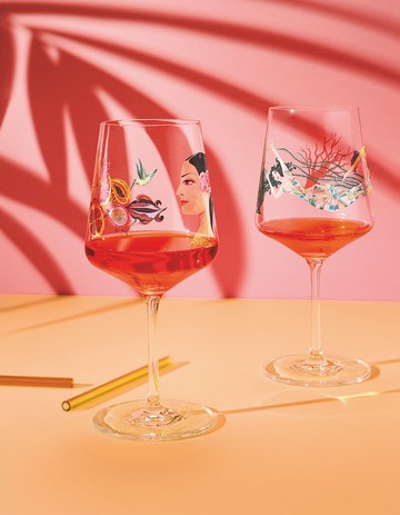 【快速出貨】德國 RITZENHOFF 夏季高峰高腳水晶杯/共兩款