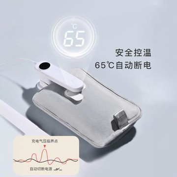 熱水袋充電式防爆電暖寶毛絨可愛女注水暖手寶寶電熱寶暖水袋加熱