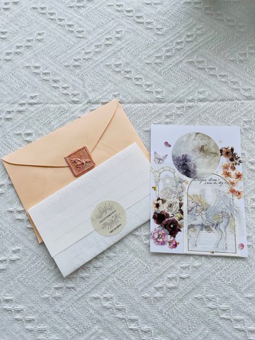 塔羅祝福明信片—拼貼版