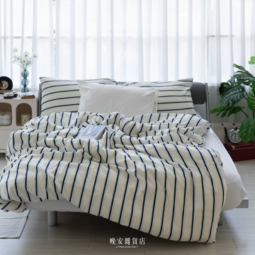 送禮首選🎁 ｜首爾公寓系列水洗棉【海鹽奶霜】床單床包組 生日禮物 情人節禮物