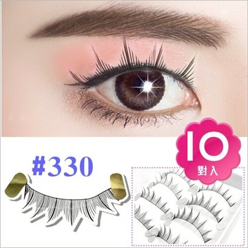 MIT台灣精品#NOVEMBER大眼娃假睫毛(10對入)--330黑 [39618]