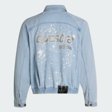 Adidas 愛迪達 Denim Jacket KX4824 男 立領外套 丹寧外套 休閒穿搭 牛仔淺藍 亞版