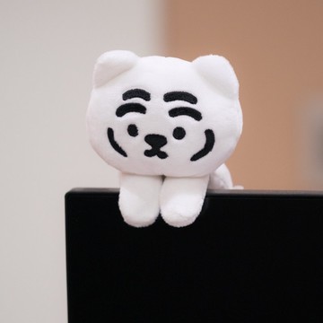 【Muzik tiger】掛飾老虎娃娃 - 白色