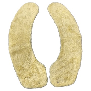 ENJOY101 矽膠布止滑馬桶坐墊貼 長毛家用款  40 x 10cm  黃色  1組