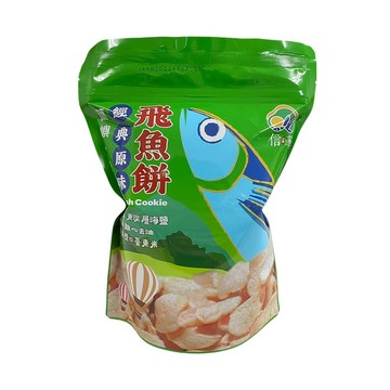 信華農特產 經典原味飛魚餅 80公克/包