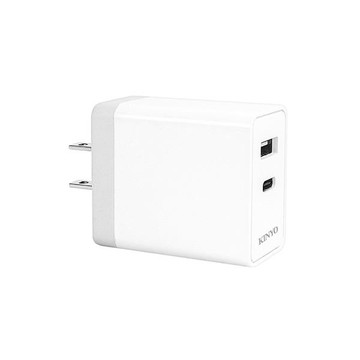 KINYO 3.4A單孔充電器USB+TypeC