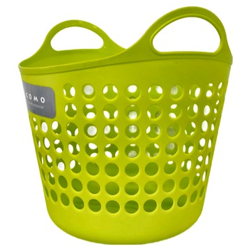 inomata OMO 洗衣收納籃  綠色  L