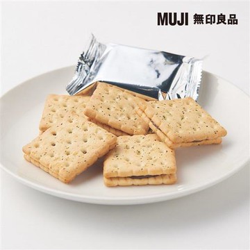 奶油風味夾心餅乾 可可【MUJI 無印良品】-效期至2025/6/3